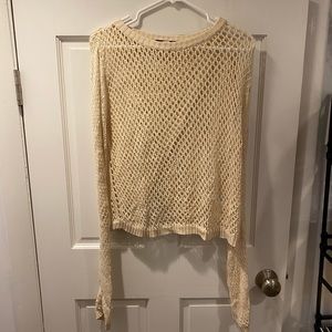 Stewart & Brown Knit Sweater with open back
